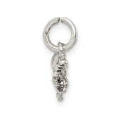 Sterling Silver 925 Eagle Charm with Anti-Tarnish Solid Design